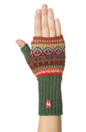 Alpaca fingerløse handsker LUNA lavet af 100% alpaca